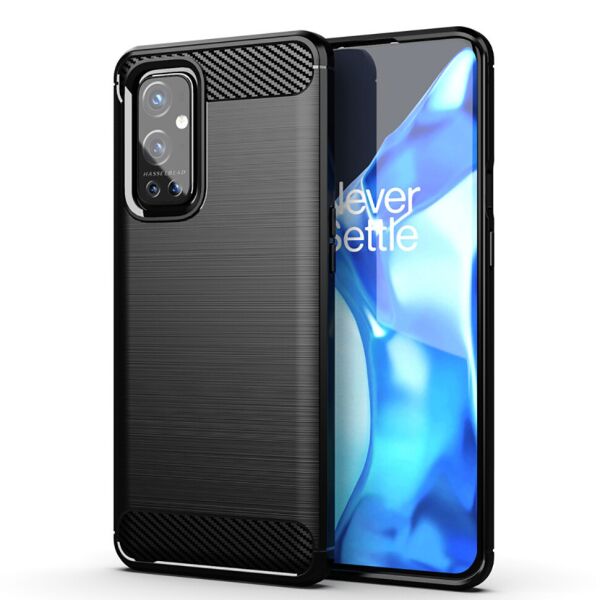 

Чехол Lenuo Carbon Fiber для OnePlus 9 Black