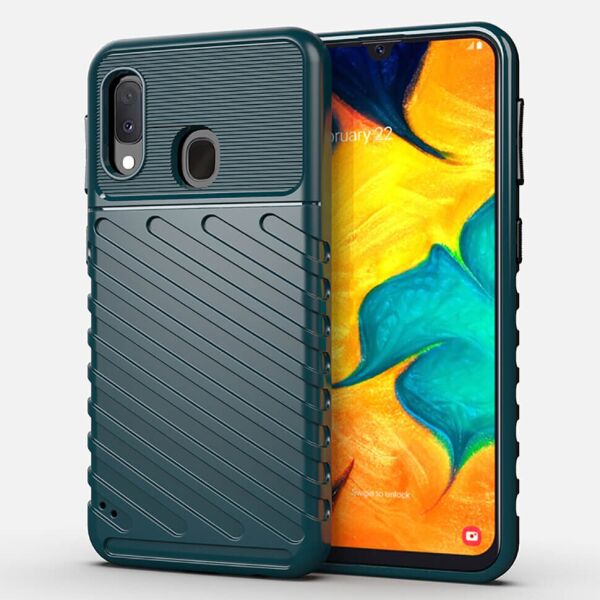 

Чехол Lenuo Thunder для Samsung Galaxy A20 / A30 A205F/A305F Green