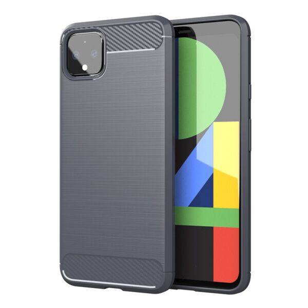 

Чехол Lenuo Carbon Fiber для Google Pixel 4 XL Серый