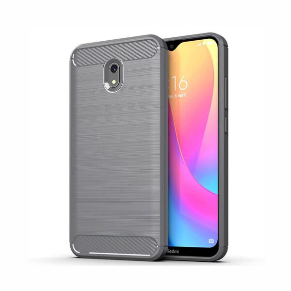 

Чехол Lenuo Carbon Fiber для Redmi 8A Gray