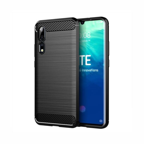 

Накладка Lenuo Carbon Fiber для ZTE Axon 10 Pro Black