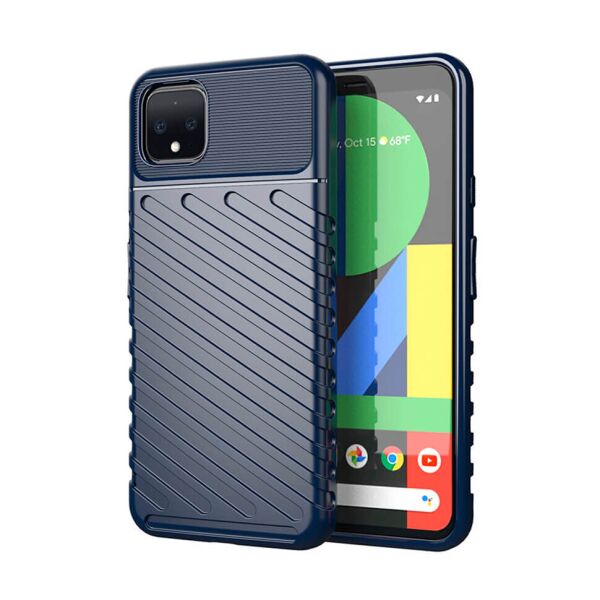 

Чехол Lenuo Thunder для Google Pixel 4 Navy Blue