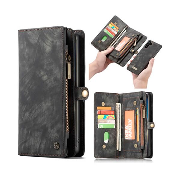 

Чехол-кошелек CaseMe Magnetic для Samsung Galaxy Note 10 Black