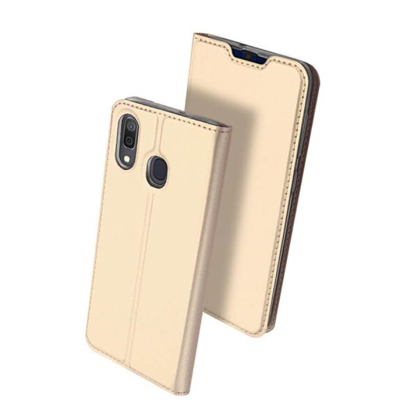 

Чехол-книжка Dux Ducis Skin Pro для Samsung Galaxy A20 / Galaxy A30 Golden
