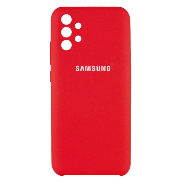 

Чехол Silicone Cover Full Camera (AAA) для Samsung Galaxy A32 4G Red