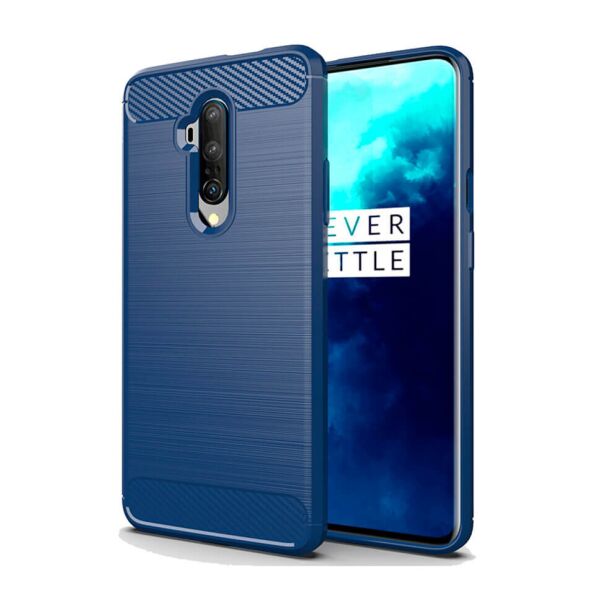 

Чехол Lenuo Carbon Fiber для OnePlus 7T Pro Navy Blue
