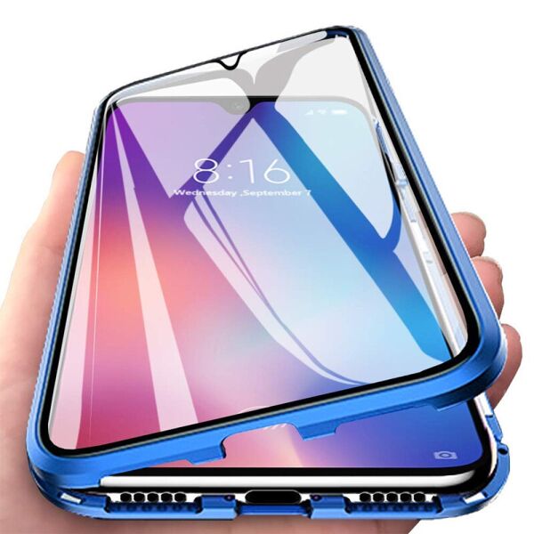 

Чехол Fashion Magnetic Flip 360 для Redmi Note 7 Pro Blue