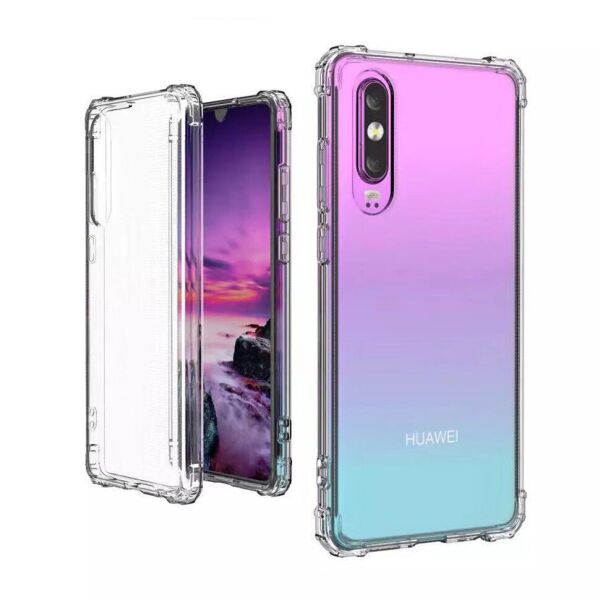 

Чехол Lenuo Military Grade для Huawei P30 Transparent