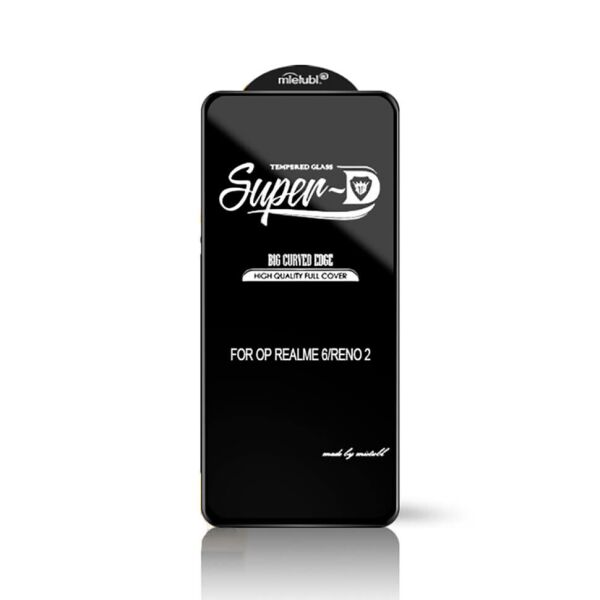 

Защитное Full Glue стекло Mietubl Super-D для Realme 6 / Oppo Reno2 Black
