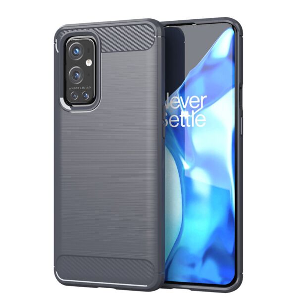 

Чехол Lenuo Carbon Fiber для OnePlus 9 Pro Gray
