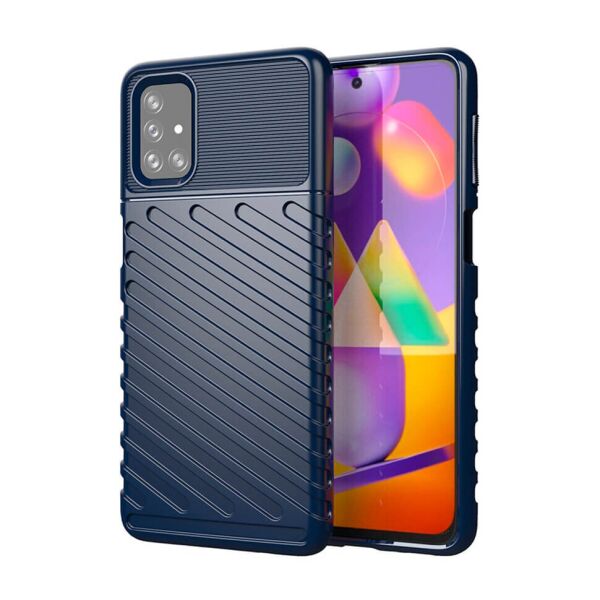 

Чехол Lenuo Thunder для Samsung Galaxy M31s M317F Navy Blue
