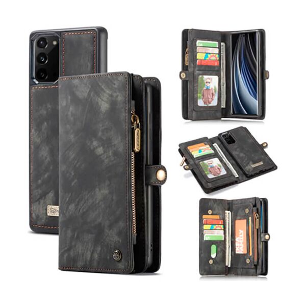 

Чехол-кошелек CaseMe Magnetic для Samsung Galaxy Note 20 Black