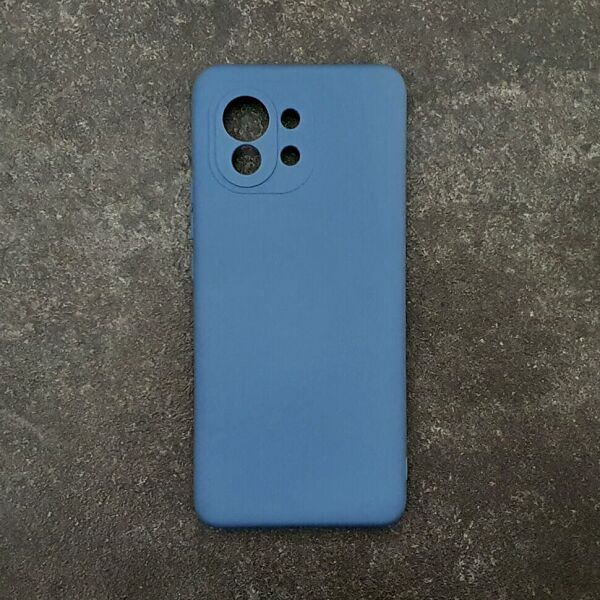 

Чехол Liquid Silicone Cover для Xiaomi Mi 11 Blue