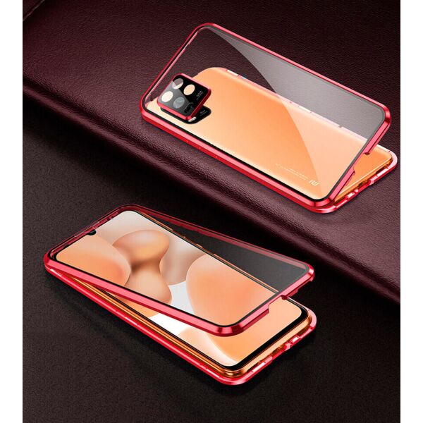 

Чехол Fashion Magnetic Flip 360 для Xiaomi Mi 10 Lite Red