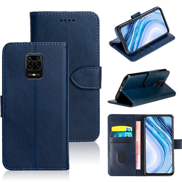 

Чехол-книжка EcoCase Skin Series для Redmi Note 9S/9 Pro/9 Pro Max Blue