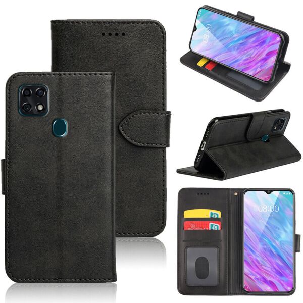 

Чехол-книжка EcoCase Skin Series для ZTE Blade 20 Smart V1050 Black