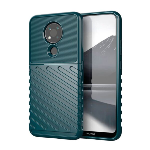

Чехол Lenuo Thunder для Nokia 3.4 Green