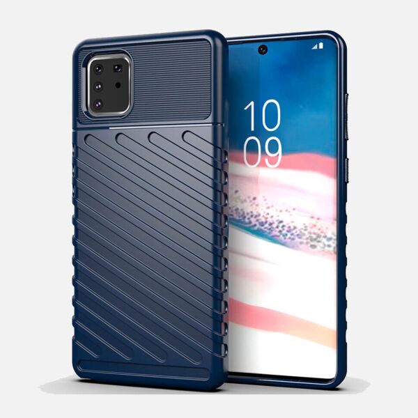 

Чехол Lenuo Thunder для Samsung Galaxy Note 10 Lite N770F Navy Blue