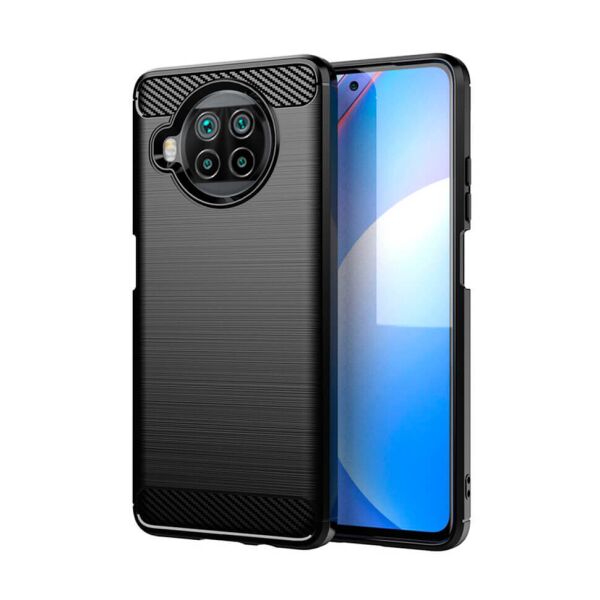 

Чехол Lenuo Carbon Fiber для Xiaomi Mi 10T Lite Black