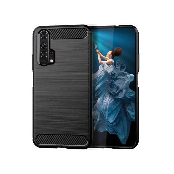 

Накладка Lenuo Carbon Fiber для Honor 20 Pro / Huawei Nova 5T Black