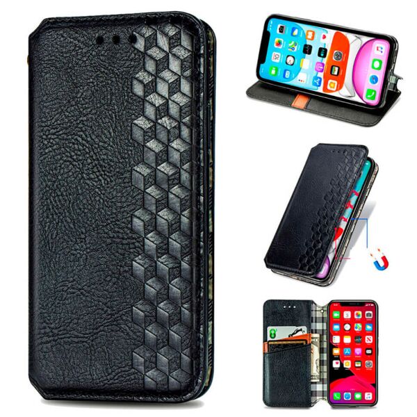 

Чехол-книжка GETMAN Cubic для ZTE Blade 20 Smart Black