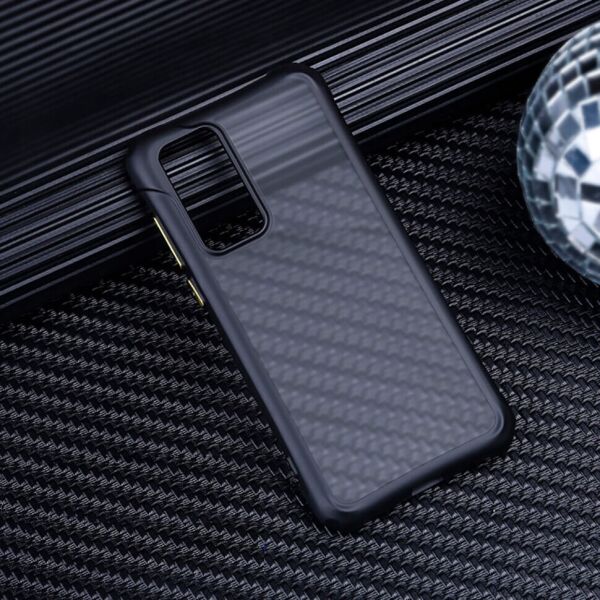 

Чехол LEEU Wolf Rising Series для Huawei P40 Black/White
