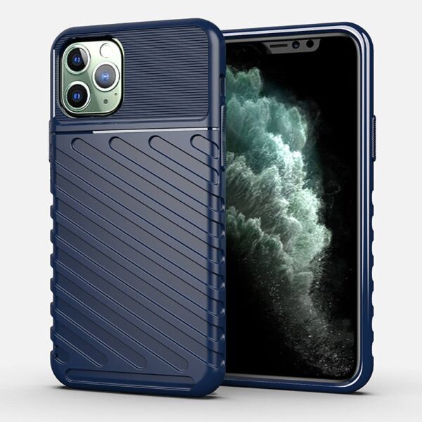 

Чехол Lenuo Thunder для Apple iPhone 11 Pro Navy Blue