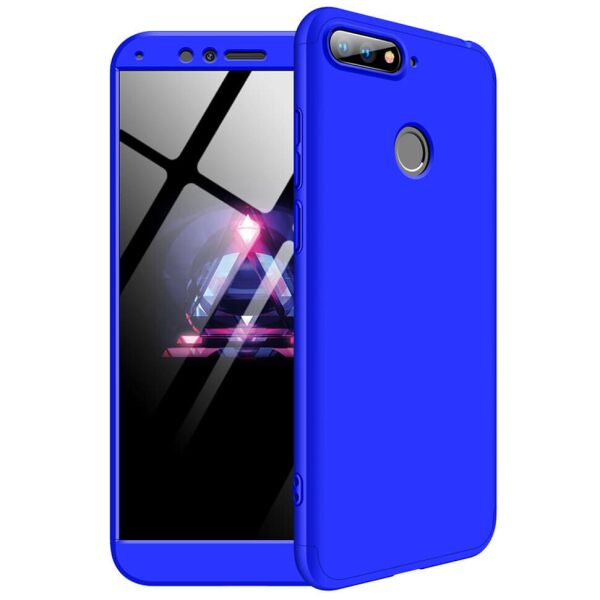 

Пластиковая накладка GKK 360 для Huawei Y6 2018/Y6 Prime 2018 Blue