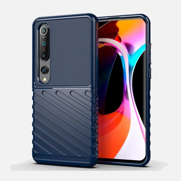 

Чехол Lenuo Thunder для Xiaomi Mi 10 Navy Blue