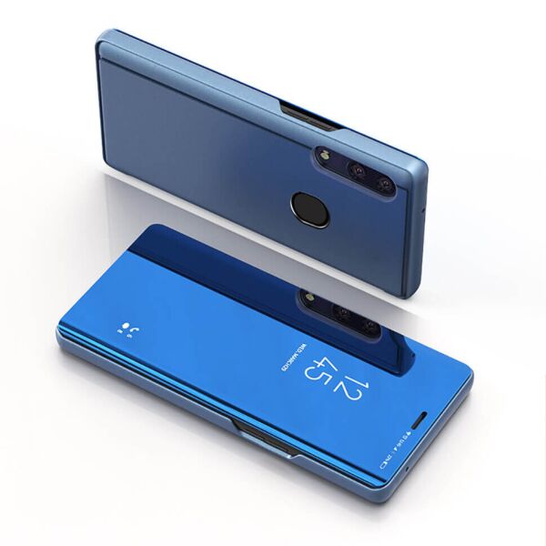 

Чехол-книжка Mirror Clear View для Samsung Galaxy M20 M205F Blue