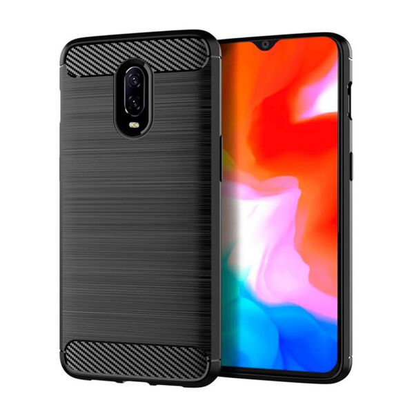 

Чехол Lenuo Carbon Fiber для OnePlus 6T Black