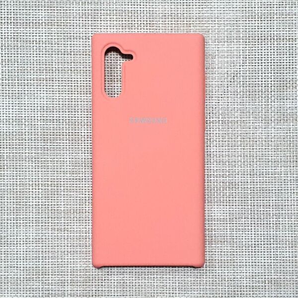 

Чехол Silicon Case для Samsung Galaxy Note 10 N970F Peach Color