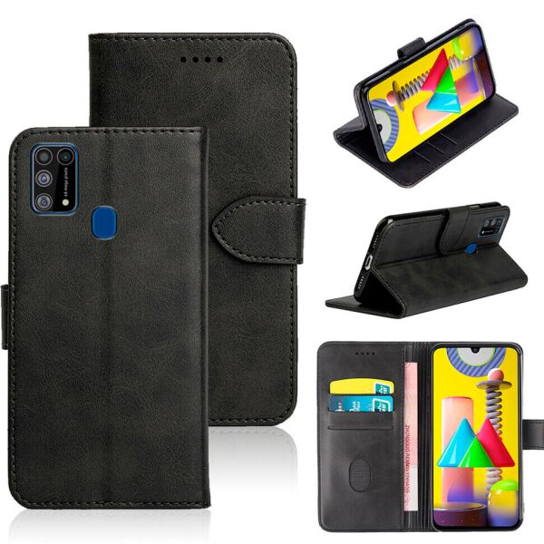 

Чехол-книжка EcoCase Skin Series для Samsung Galaxy M31 M315F Black