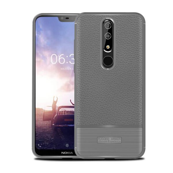 

Чехол Rugged Armor для Nokia 6.1 Plus / Nokia X6 Gray