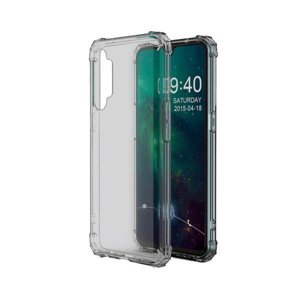 

Чехол Lenuo Military Grade для Realme X2 Transparent Gray
