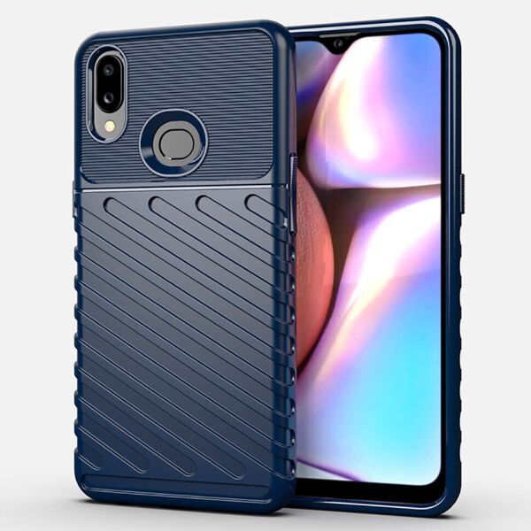 

Чехол Lenuo Thunder для Samsung Galaxy A10s A107F Navy Blue