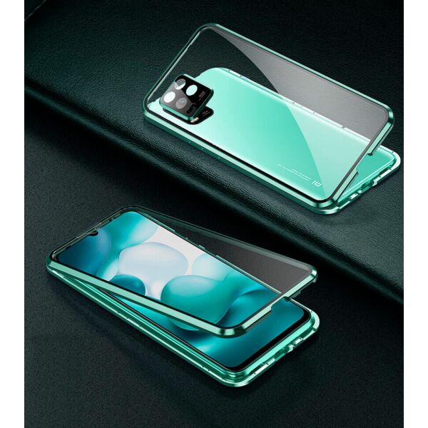 

Чехол Fashion Magnetic Flip 360 для Xiaomi Mi 10 Lite Green