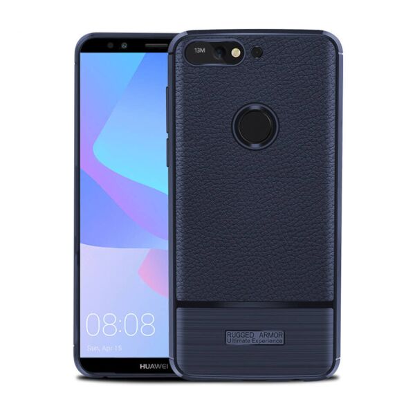 

Чехол Rugged Armor для Huawei Y7 2018 Navy Blue