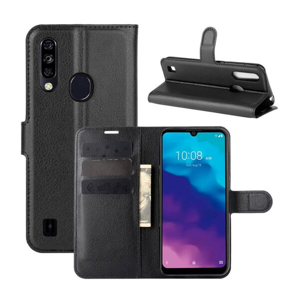 

Чехол-книжка EcoCase для ZTE Blade A7 2020 (с вырезом для сканера) Black