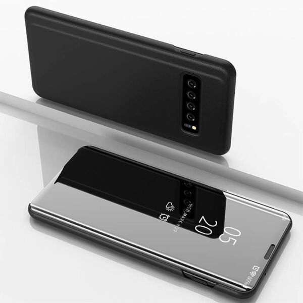 

Чехол-книжка Mirror Clear View Smart для Samsung Galaxy S10 Plus G975F Black