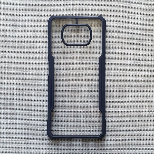 

Накладка RZANTS Beetle Series для Poco X3 NFC Navy Blue / Transparent