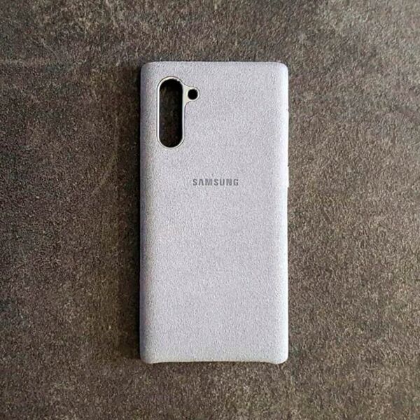 

Чехол Alcantara для Samsung Galaxy Note 10 N970F Gray
