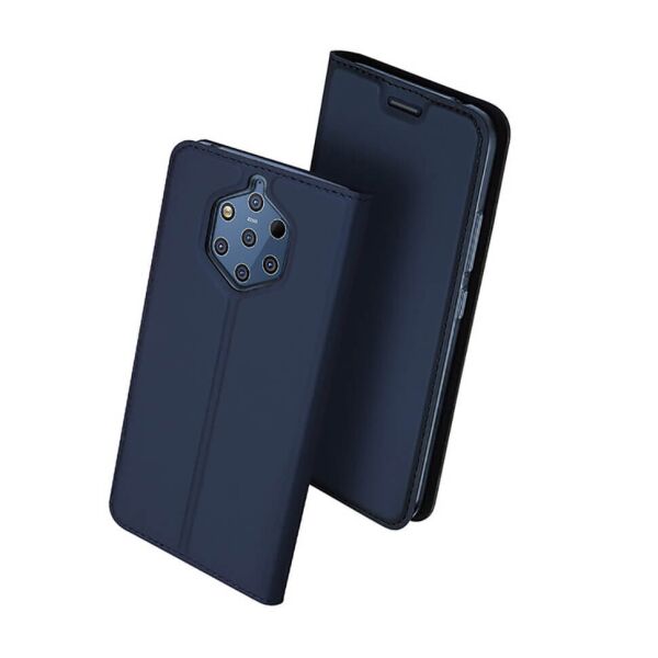 

Чехол-книжка Dux Ducis Skin Pro для Nokia 9 PureView Темно-синяя