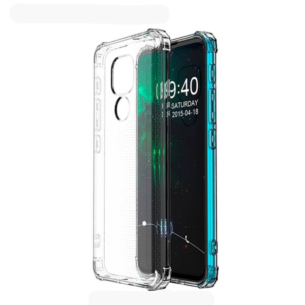 

Чехол Lenuo Military Grade для Motorola E7 Plus Transparent