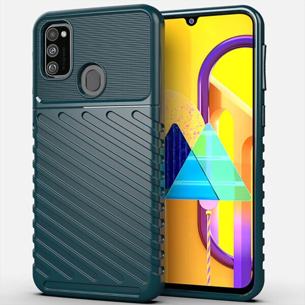 

Чехол Lenuo Thunder для Samsung Galaxy M21 M215F / M30s M307F Green