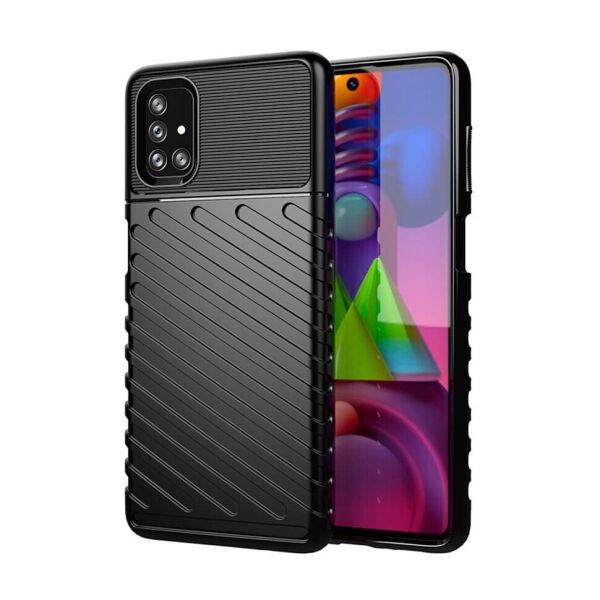 

Чехол Lenuo Thunder для Samsung Galaxy M51 M515F Black