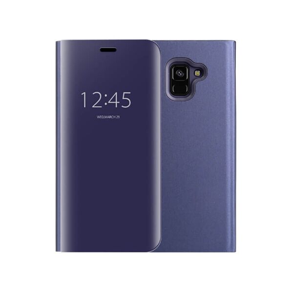 

Чехол-книжка Mirror Clear View Smart для Samsung Galaxy A6 2018 A600F Purple Blue