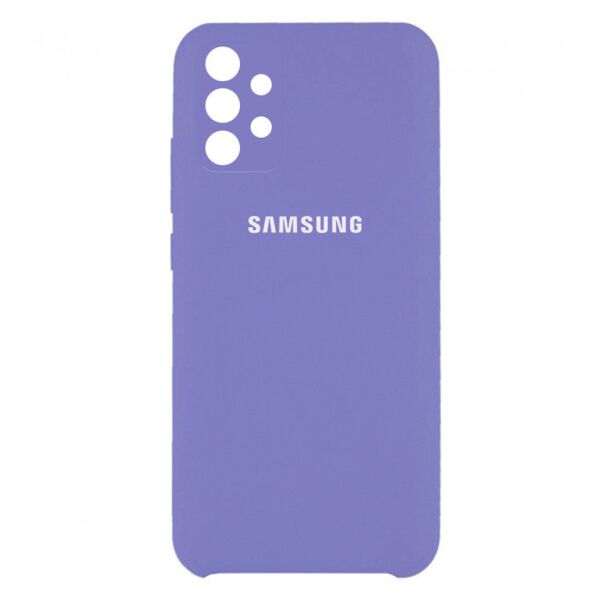 

Чехол Silicone Cover Full Camera (AAA) для Samsung Galaxy A32 4G Lilac