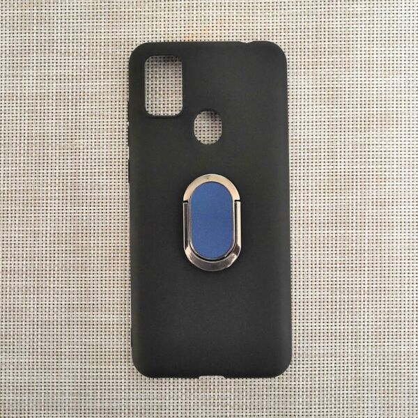 

Чехол Shell Mate с Синим кольцом для ZTE Blade A7s 2020 Black