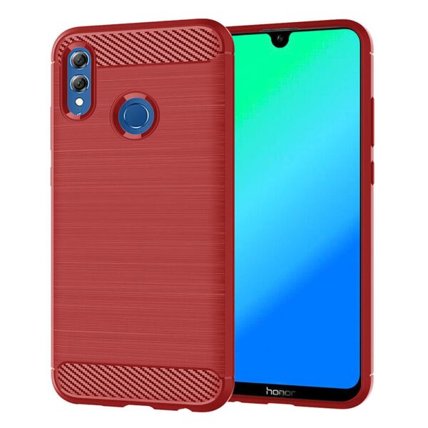 

Чехол Lenuo Carbon Fiber для Honor 10 Lite Red